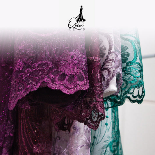GAMIS OZIAS TILE 07212 LD 105 I Gamis Kondangan I Gamis Tile Premium
