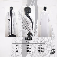 VEST OUTER BROKAT BALIYA OZIKO 03224 LD 105 I Outer Kondangan Wanita I Outer Casual Cantik