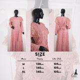 GAMIS OZIAS BROKAT TIARA 09835 LD 105 I Gamis Brisemade Muslimah I Dress home Busui Friendly Wanita Panjang