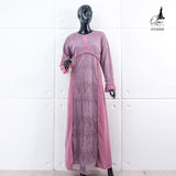 GAMIS OZIAS BROKAT FLORANCE 09888 LD 105 I Gaun Pesta Muslimah I Fahion Dewasa Muslim Busui Friendly Nyaman Panjang