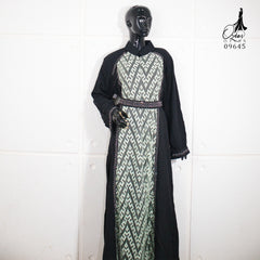 GAMIS OZIAS ABAYA STRETCH 09645 LD 120 I Gamis Fashion Muslimah I Gamis Lebaran Cantik Wanita