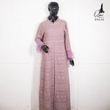 GAMIS OZIAS BROKAT PREMIUM 09630 LD 105 I Gamis Simpel Remaja I Gamis Lebaran Nyaman Mewah