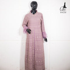 GAMIS OZIAS BROKAT PREMIUM 09630 LD 105 I Gamis Simpel Remaja I Gamis Lebaran Nyaman Mewah
