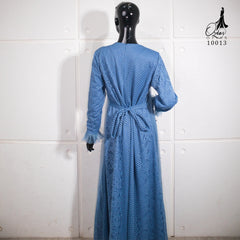 GAMIS OZIAS BROKAT 10013 LD 105 I Gamis Brokat Premium I Gamis Santai Wanita