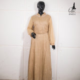 GAMIS OZIAS BROKAT GARDEN LACE 09831 LD 105 I Gamis Kondangan Busui Friendly I Gamis Pesta Simpel Nyaman Santai