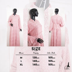 GAMIS OZIAS BROKAT PREMIUM 09630 LD 105 I Gamis Simpel Remaja I Gamis Lebaran Nyaman Mewah