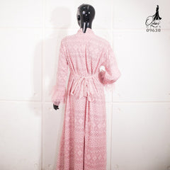 GAMIS OZIAS BROKAT PREMIUM 09630 LD 105 I Gamis Simpel Remaja I Gamis Lebaran Nyaman Mewah