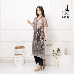 OUTER OZIKO TILE 03356 LD 105 I Outer Kondangan Wanita I Outer Casual Remaja