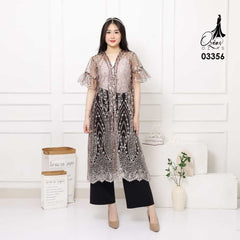 OUTER OZIKO TILE 03356 LD 105 I Outer Kondangan Wanita I Outer Casual Remaja