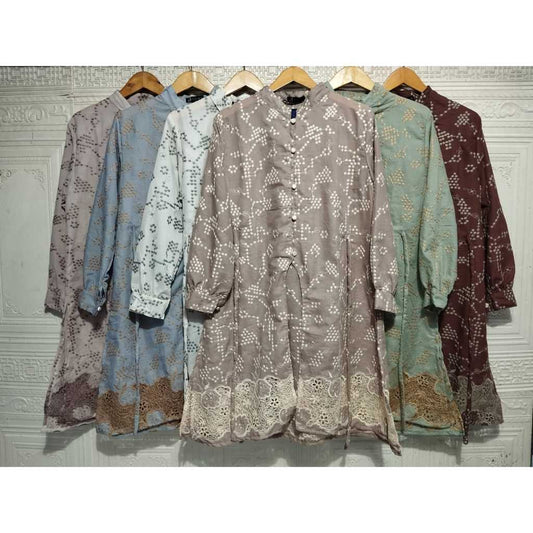 OZIKO Vest Outer Tile 03470 | Vest Outer Casual | Vest Kondangan Wanita Lebaran.