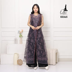 GAMIS OUTER TILE HANA 03365 LD 105 120 I Outer Kondangan Mewah 2XL I Outer Casual Wanita